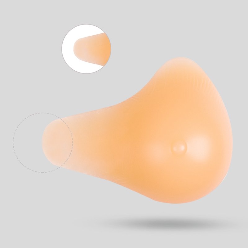 ONEFENG Longer Tail Protect Axilla Better 180g-600g Artificial Mastectomy Silicone Breast Form Prosthesis Women Boob Implants
