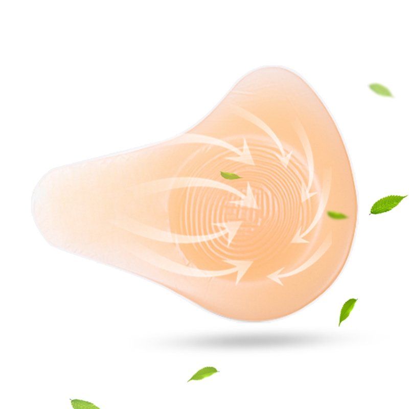 ONEFENG Longer Tail Protect Axilla Better 180g-600g Artificial Mastectomy Silicone Breast Form Prosthesis Women Boob Implants