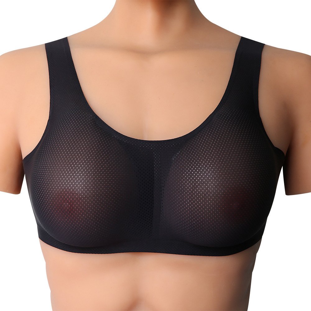 Mei Xiao Ti Breast Form For Women Mastectomy Silicone Breast Prosthesis Match Post Surgery Bra with Pockets