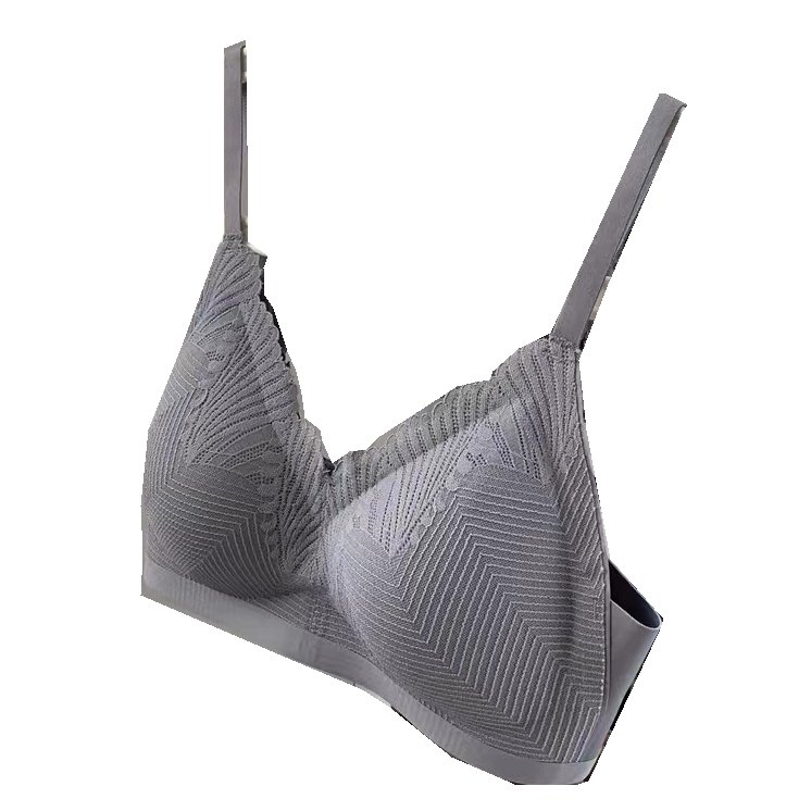 New Design Good Quality Romantic Water Drop Cup Shape Bra Smooth Silk Elegant Design Everyday Wear Comfortable