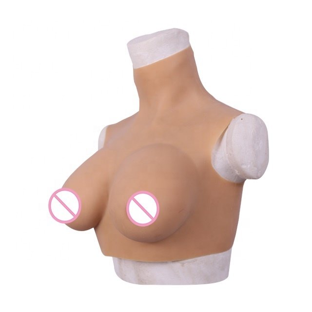 75D Cup tit Artificial Boobs Enhancer Transgender Realistic Shemale Silicone Breast Forms for Crossdresser