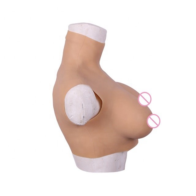 75D Cup tit Artificial Boobs Enhancer Transgender Realistic Shemale Silicone Breast Forms for Crossdresser