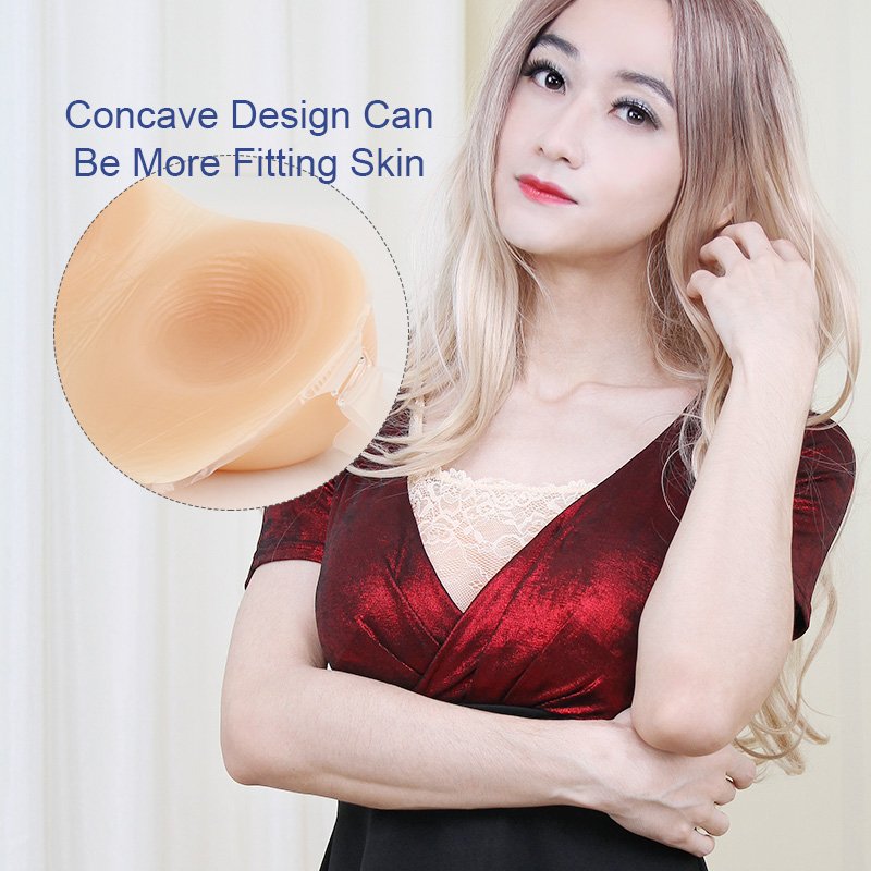 Vivid Silicone breast Beautiful Big Boobs Rubber Soft Artificial Breast Forms for Cross Dressing Like Women