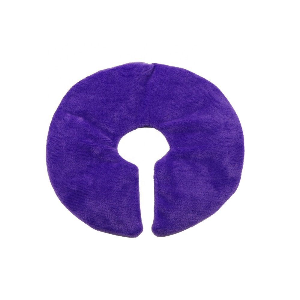 Round Shape Gel breast Heat Pack With Soft Cover For Nursing Mom