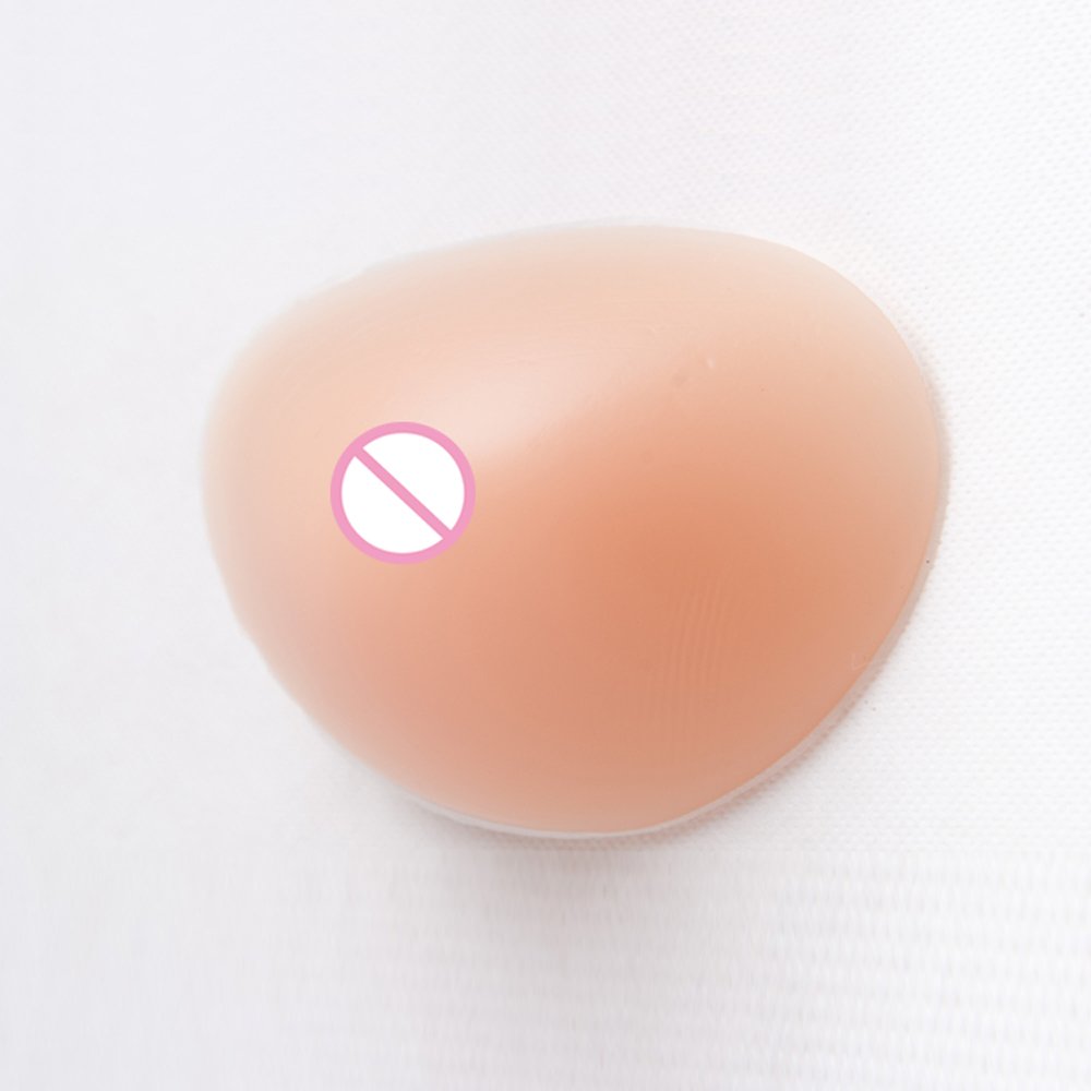 Oval Round Shaped Silicon Bust Form Silicone Breast Forms For Men