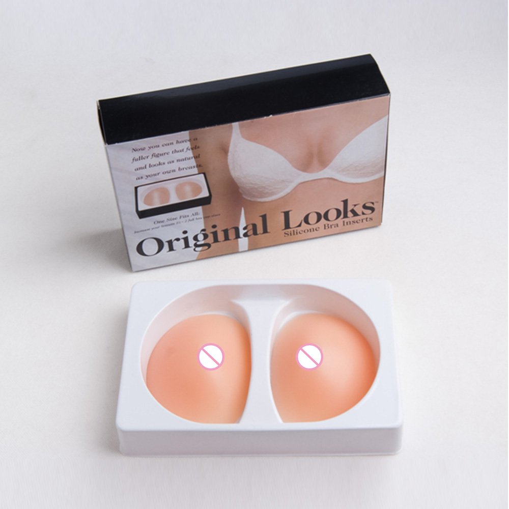 Oval Round Shaped Silicon Bust Form Silicone Breast Forms For Men