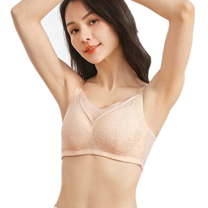 Mastectomy Bra with Pocket - Breast form Pads Included - Adjustable - Cotton Comfort and Leisure