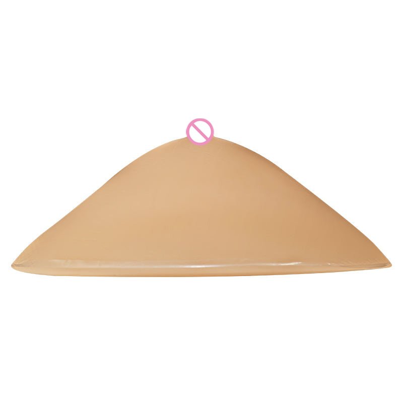 Silicone Breast Forms Fake Breast Prosthesis One Piece Breast Pads Lightweight for Mastectomy Boobs Concave Tits Bra Pad Cosplay