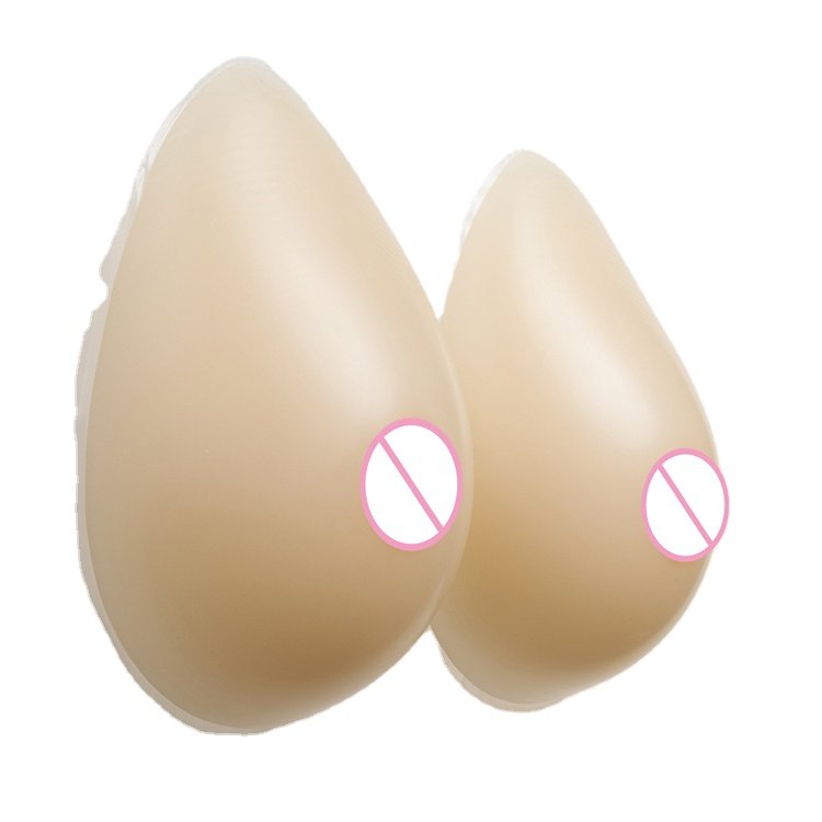 Factory Direct Sales Special Design One Piece Waterdrop Silicone Breast Forms for Multiple Occasions