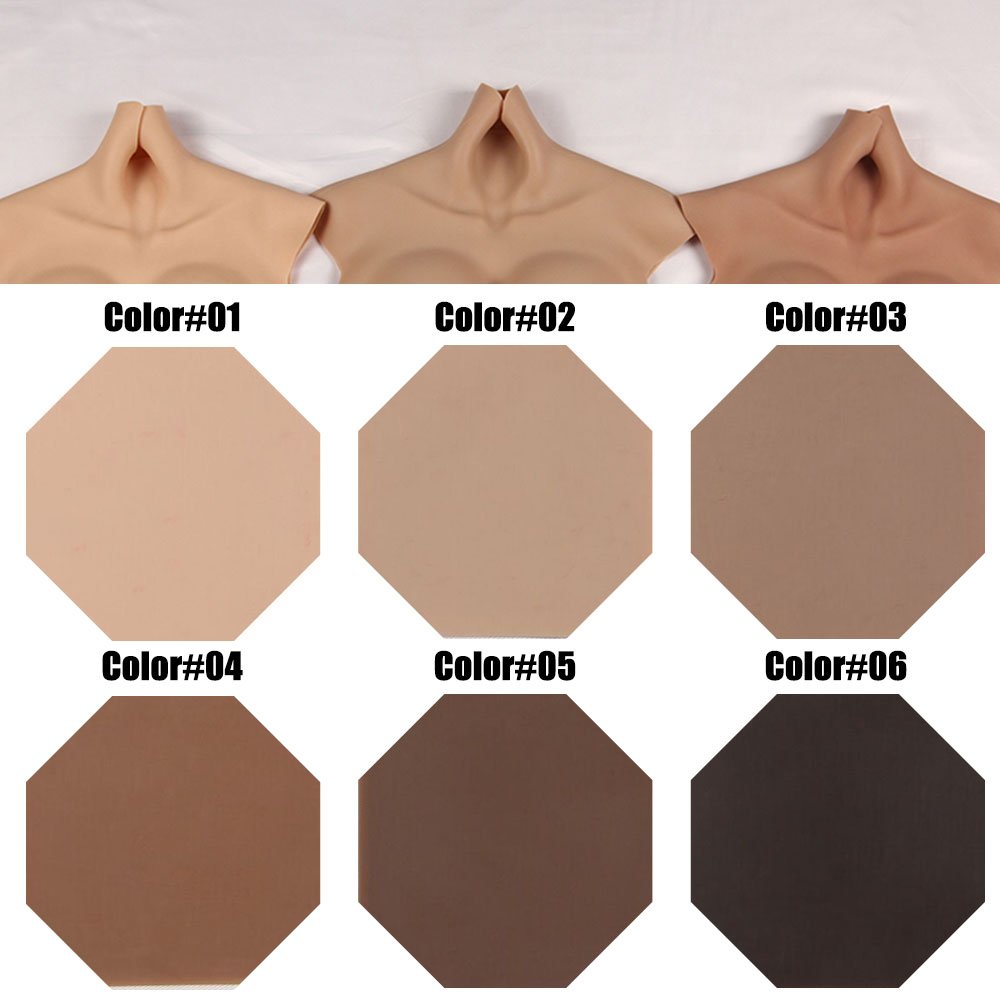 URCHOICE fake butt enhancer hip false pussy tight dress crossdressing silicone bodysuit for transgender shemale drag queen man
