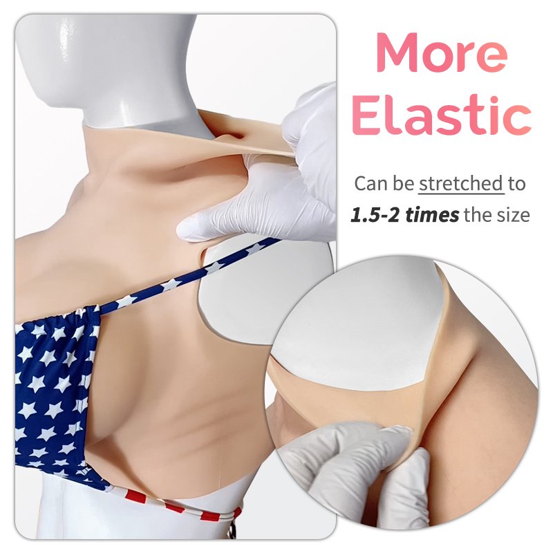 make-up Vest Silicone False Breasts Big Boobs Cup For Transgender Drag Queen Shemale Crossdressing Huge Tits Costume