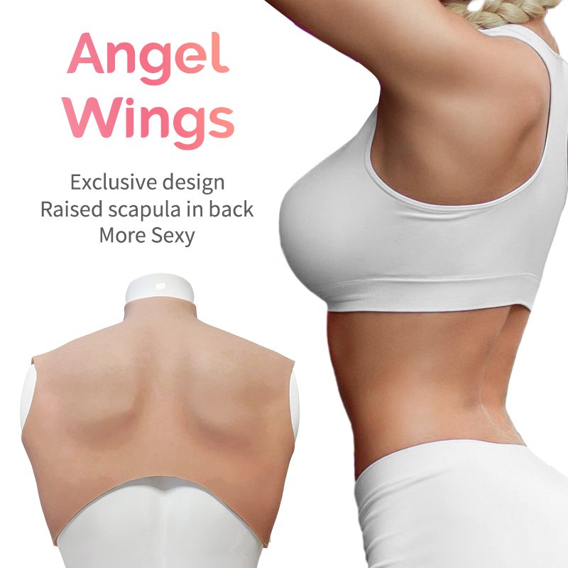 make-up Vest Silicone False Breasts Big Boobs Cup For Transgender Drag Queen Shemale Crossdressing Huge Tits Costume