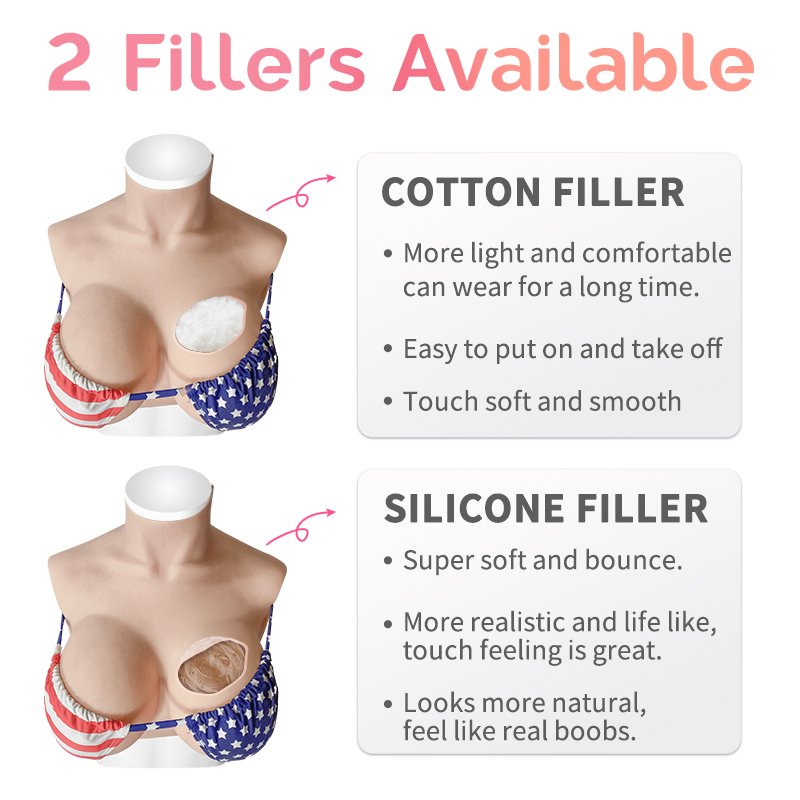 make-up Vest Silicone False Breasts Big Boobs Cup For Transgender Drag Queen Shemale Crossdressing Huge Tits Costume