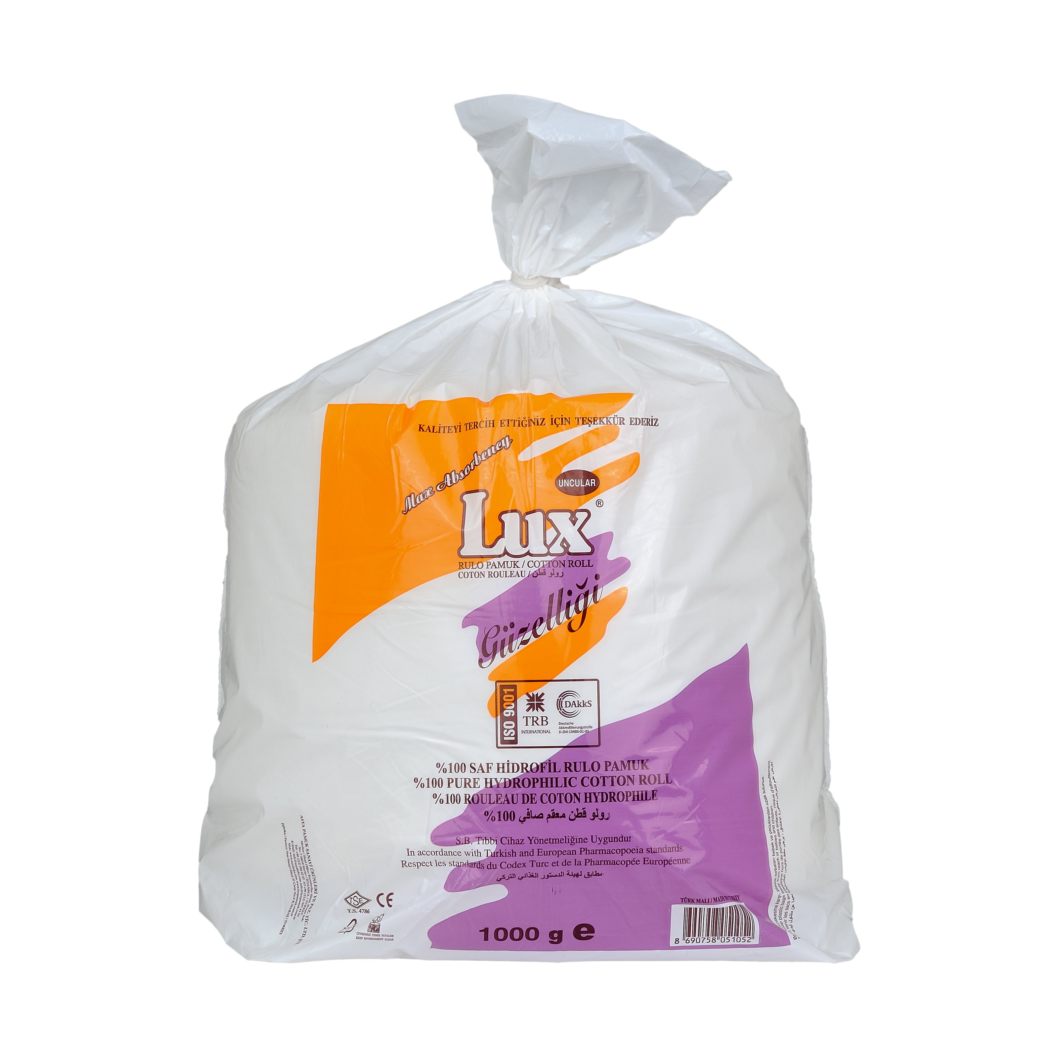 UNCULAR Cotton Wool ROLL 1000gr premium cotton Super Quality personal care beauty products