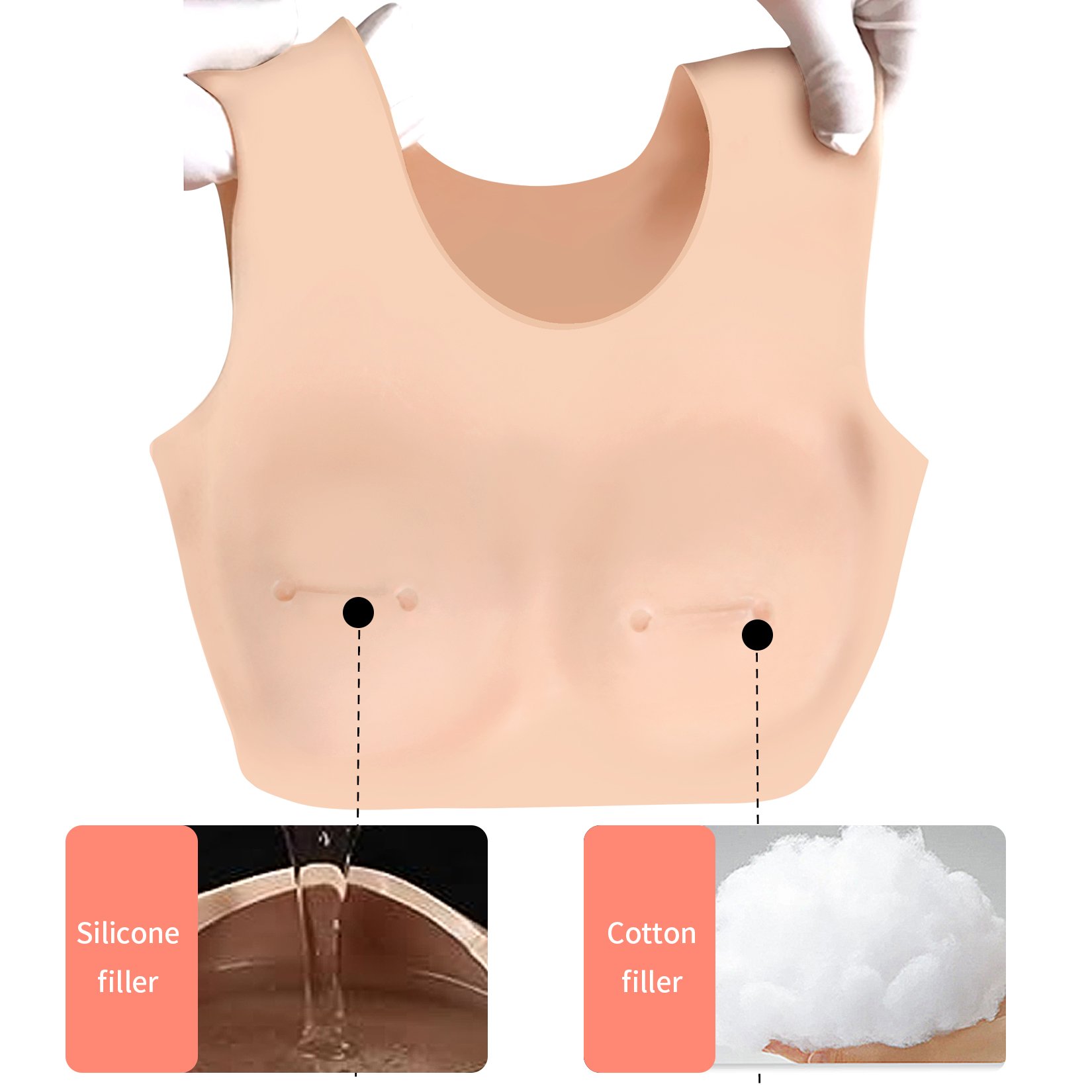 Inflatable K Cup Oversize Silicone Breast Forms Realistic FakeBoobs Drag Queen Shemale Crossdresser Transgender Large Cap Size
