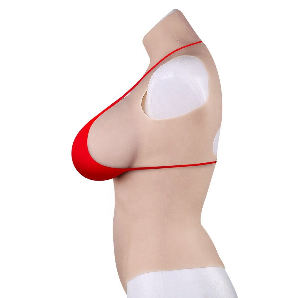 G Cup Breast Forms For Men Silicon Crossdresser Breast Form Boobs With The Most Real Feeling ( silicone filler,2 colors option)