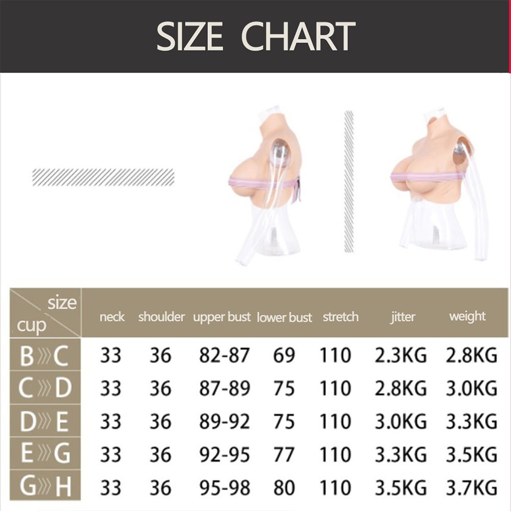 URCHOICE Crossdresser Cosplay DIY Interest Silicone breast form switch cups Artificial breasts fake boobs for transgender sissy
