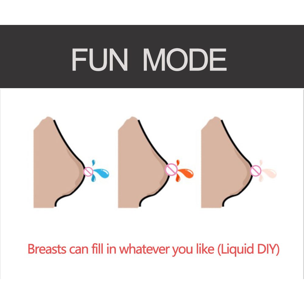 URCHOICE Crossdresser Cosplay DIY Interest Silicone breast form switch cups Artificial breasts fake boobs for transgender sissy