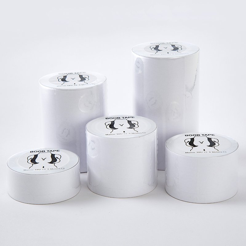 Wholesale Adhesive Body Tape Seamless Invisible Clear Boob Tape 10cm Women's Clothing Transparent Lifting Breast Waterproof XXXL