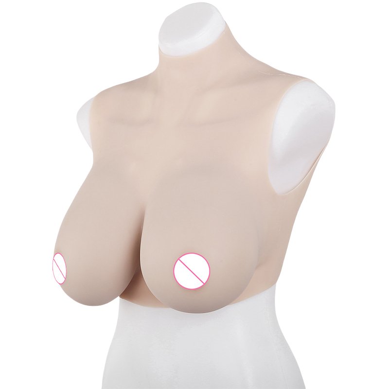 Factory Supply Crossdresser Cosplay Realistic Silicone Breast Form Breasts Huge Boobs for Shemale Transgender