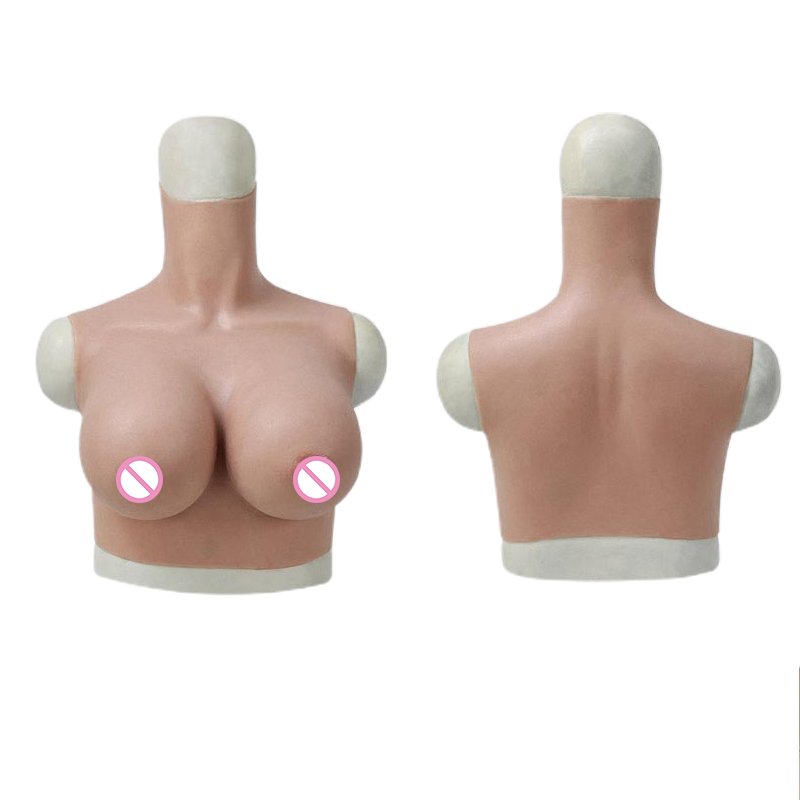G Cup Realistic Cosplay Big Breasts Silicone Filled Transgender Huge Boobs For Men H Cup Tits