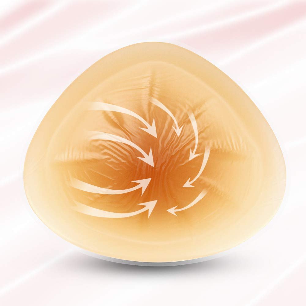 ONEFENG Artificial Mastectomy Breast Form Silicone Prosthesis 700g/pc 100% Silicone Gel 2~5 Years Top Quality Skin,nude Adults