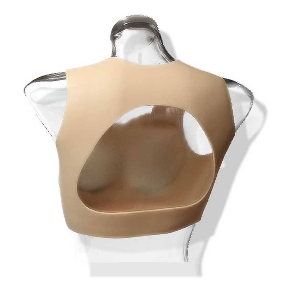 Backless Neck Silicone Breast Forms Shapewear Sexy Boobs Fake Tits For Transgender Crossdresser Drag Queen Masquerade Ball