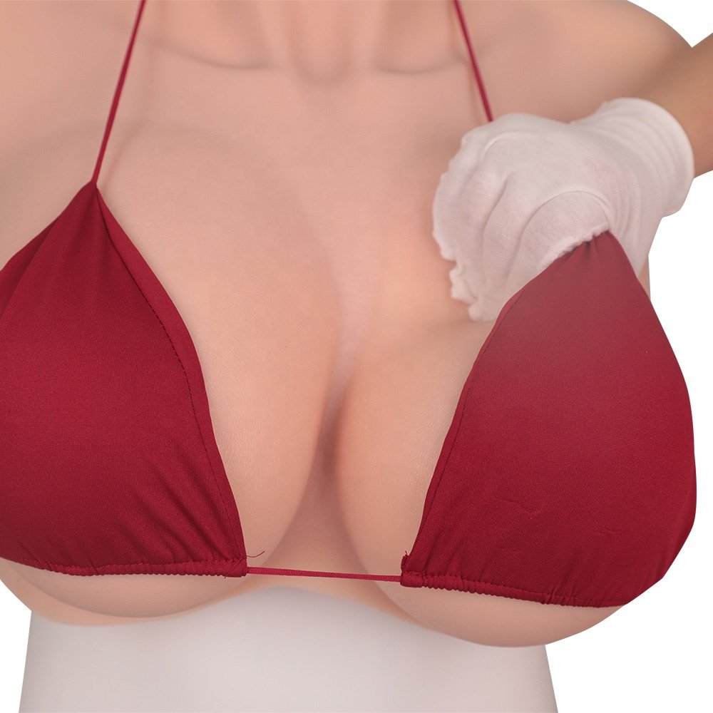XXL Big Artificial Cosplayer Drag Queen Transvestite Huge Silicon Big Tits Soft Women Underwear Fake Boobs Breast Forms Silicone