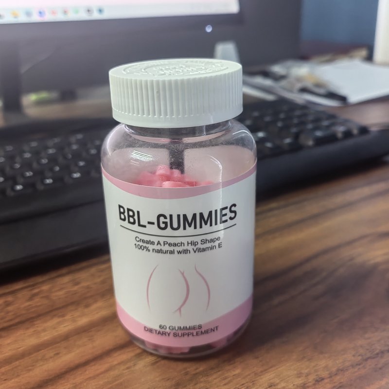 Custom Logo BBL Gummies Butt Hip Booster Butt Enlargement Gummies Butt Enhancement Lifting Gummy For Women