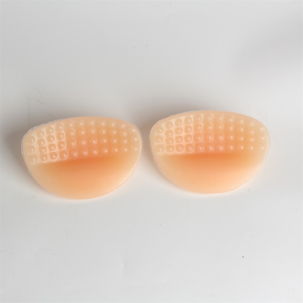 Natural fashion breast mastectomy prosthesis recured silicone breast form with massage