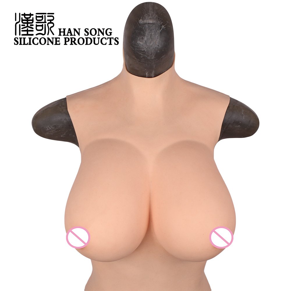 New G Cup Artificial Realistic Breast for Crossdresser Woman Mammectomy Boobs Tits Breast Form
