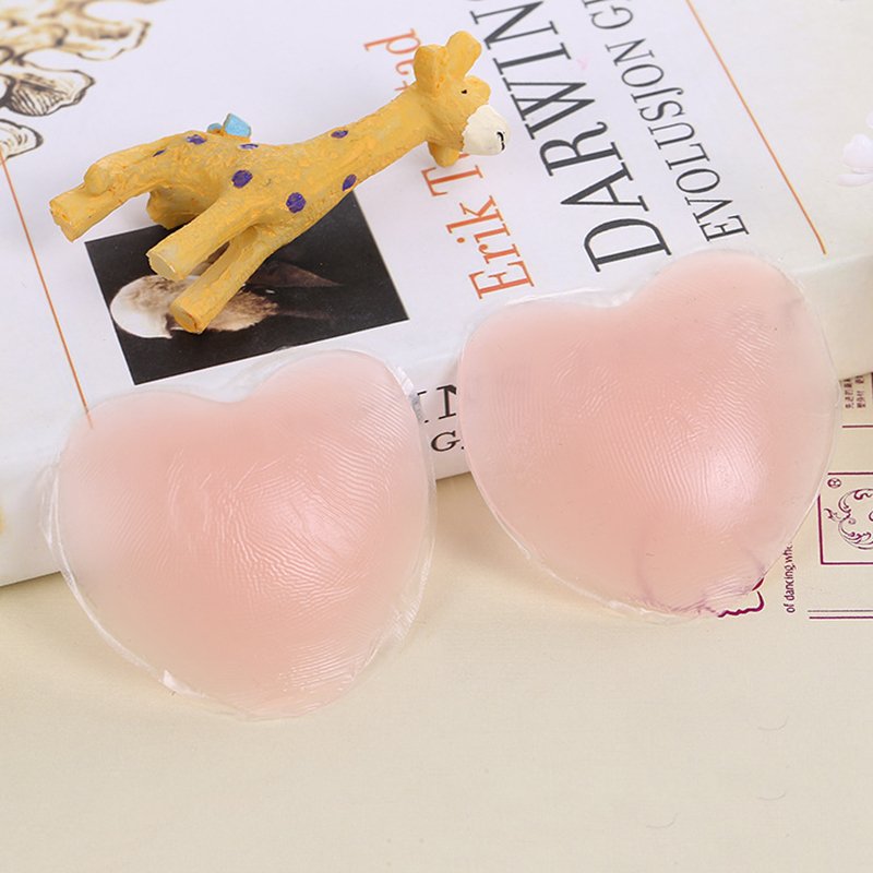 Sexy Invisible Nude Pink Breast Covers Silicone Nipple Covers For Ladies