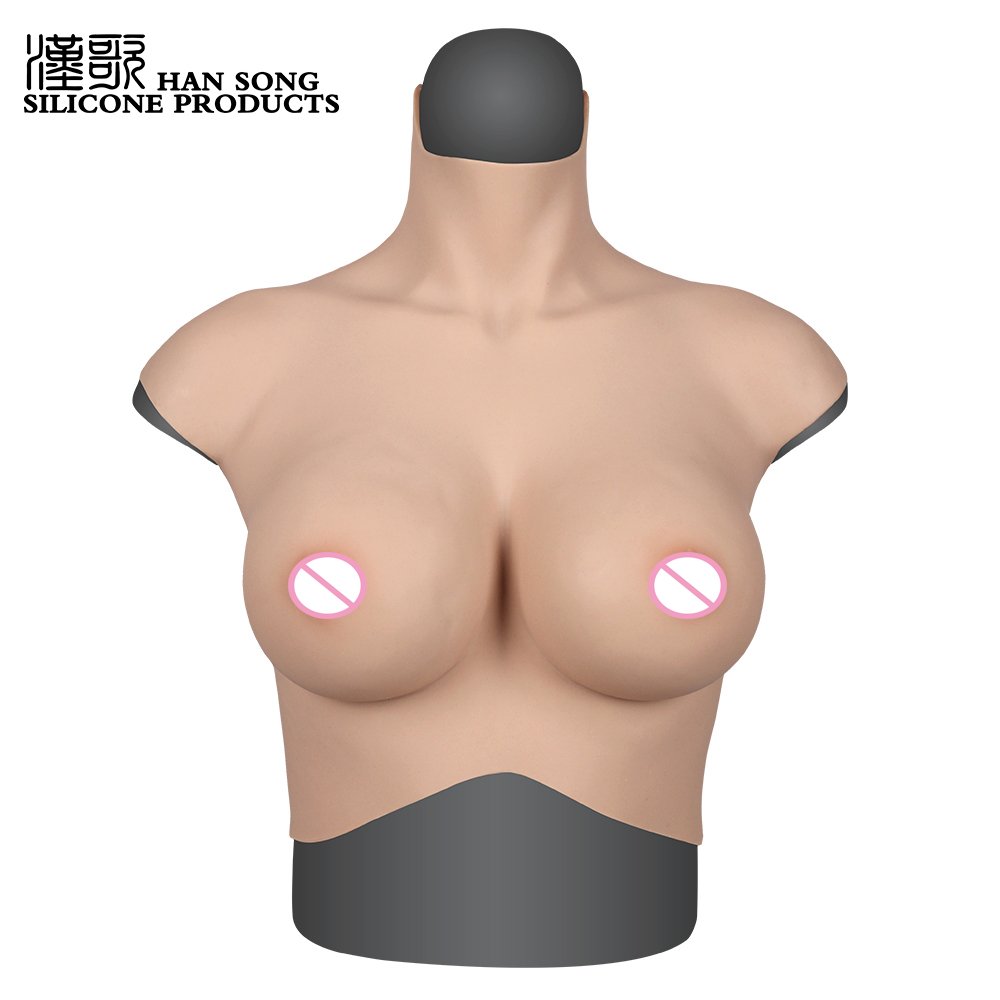 7th Generation S Size Artificial Silicone Breast Forms For Cross-dresser Enhancer Fake Boobs Tits Breast Plate