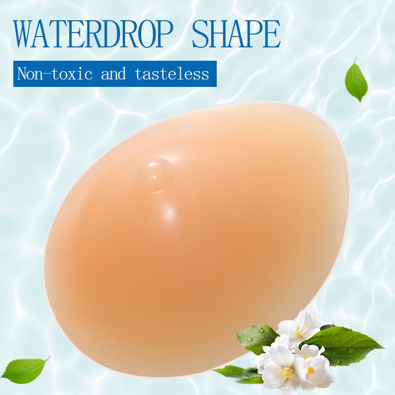 New Arrivals Teardrop-Shaped Artificial Silicone Breast Form For Mastectomy Woman