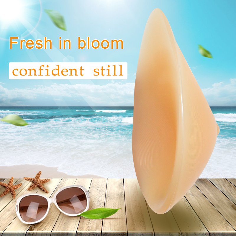 New Arrivals Teardrop-Shaped Artificial Silicone Breast Form For Mastectomy Woman