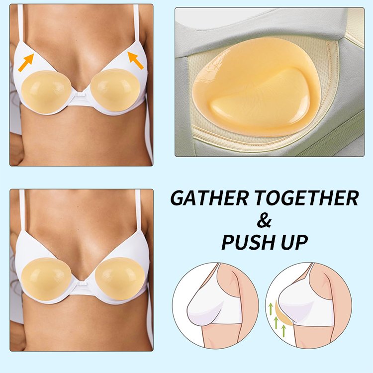 Silicone Breast Forms Cheap Double Sided Sticky Bra Insert Padded Nipple Cover