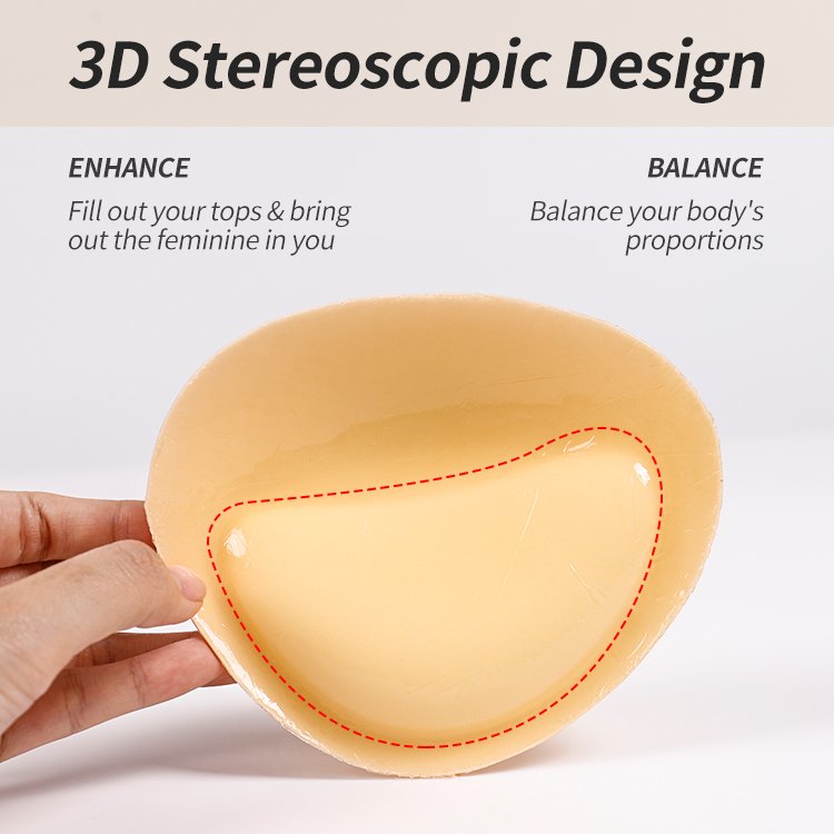 Silicone Breast Forms Cheap Double Sided Sticky Bra Insert Padded Nipple Cover