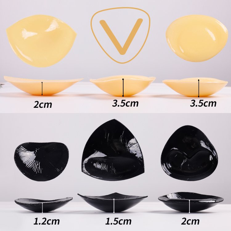 Silicone Breast Forms Cheap Double Sided Sticky Bra Insert Padded Nipple Cover