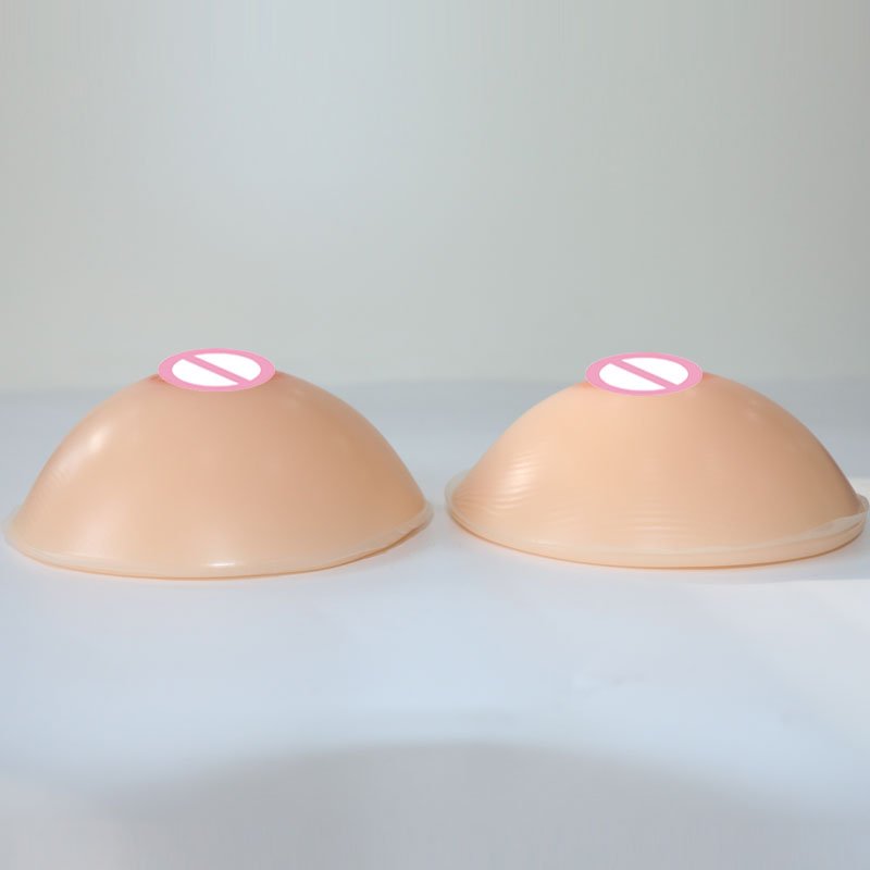 DAT Hot Sale Silicone Breast Forms Triangle Teardrop-shaped for Shemale Transgender Artificial Prosthesis