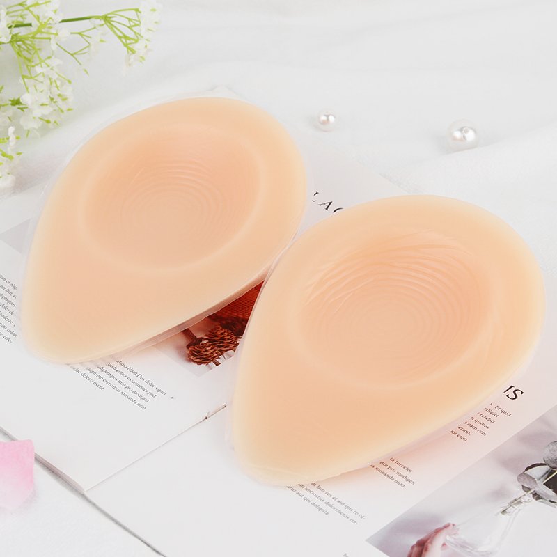 DAT Hot Sale Silicone Breast Forms Triangle Teardrop-shaped for Shemale Transgender Artificial Prosthesis