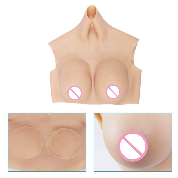 Realistic Breasts & Silicone Vagina Underwear Soft Silicone Suit for Crossdresser Transgender 1G