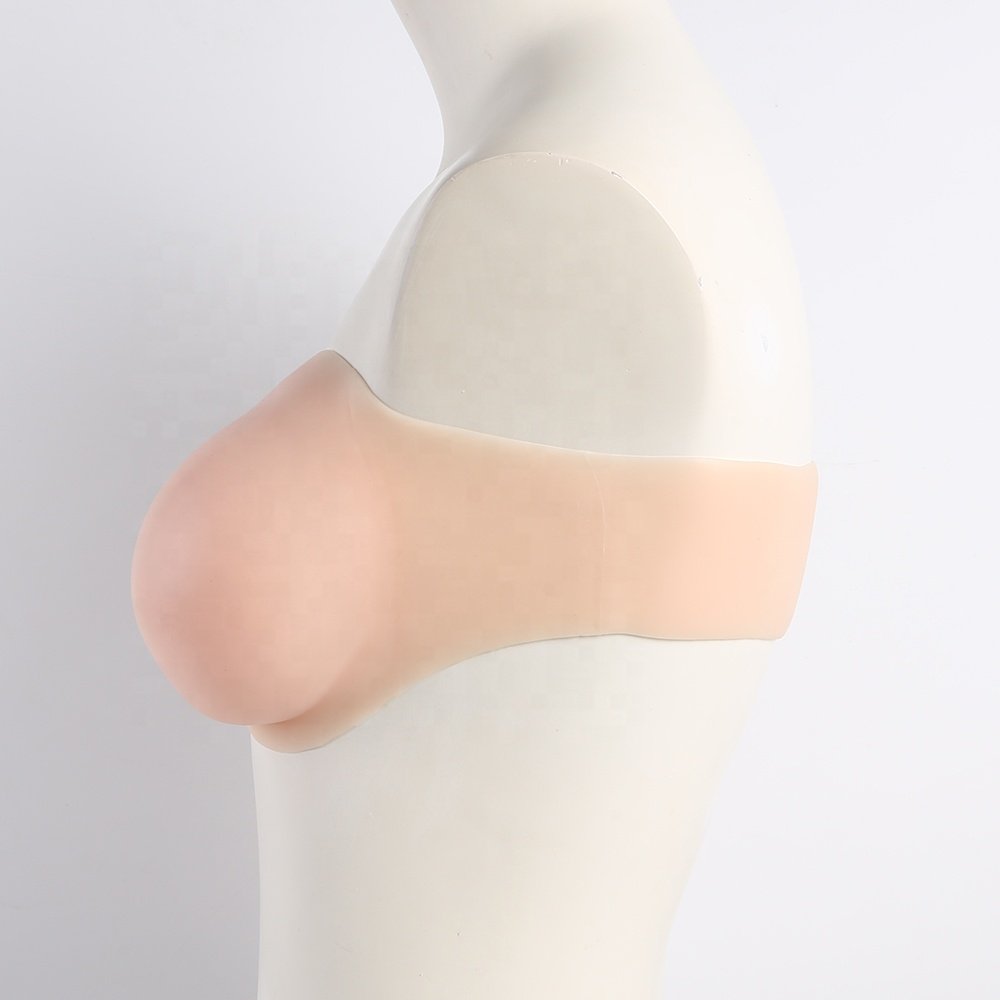 Silicone Breast Form Fake Boobs Crossdressing Apparel Male to Female Silicon Breastplate for Transgender Drag Queen