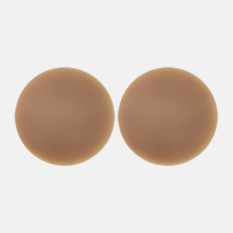 Ultra-Thin Medical Grade Silicone Gel Solid Matte Silicone Nipple Cover Seamless Nipple Pasties Self-Adhesive Bra Accessory