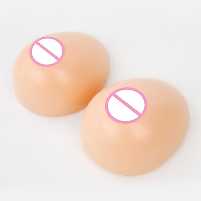 ONEFENG Realistic Silicone Breast Forms Crossdresser Teardrop Full Shape False Boobs Design for Crossdressing Shemale