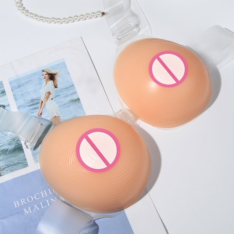 ONEFENG Realistic Silicone Breast Forms Crossdresser Teardrop Full Shape False Boobs Design for Crossdressing Shemale