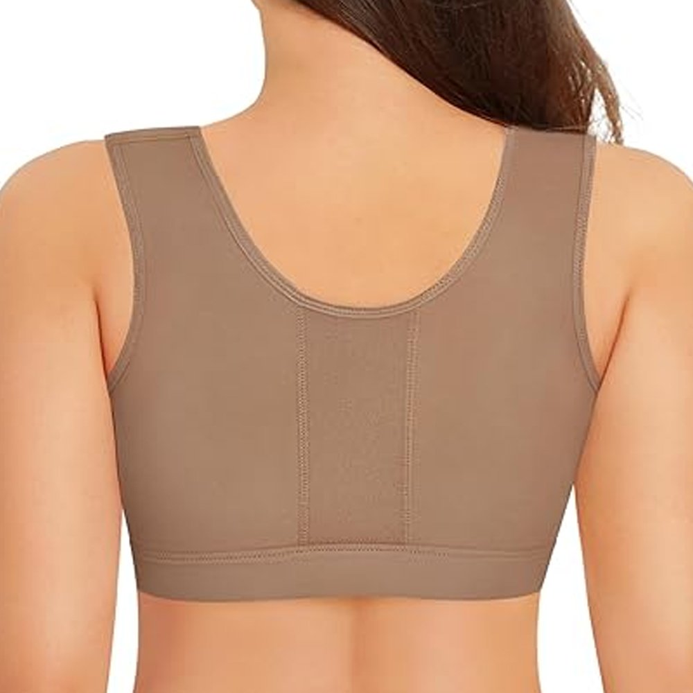 Soft And Elastic Shapewear Slip With Built In Bra Post Mastectomy Bra