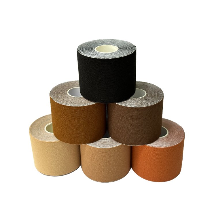 Waterproof Push Up Breast Lifting 2 Inch Boob Tape breast Lift Tape With Silicone Nipple Cover Set OEM Factory Fuluo
