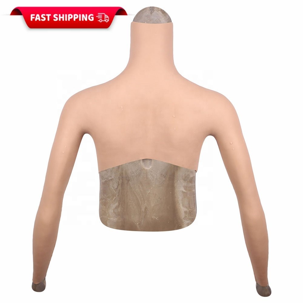Crossdresser Breast Forms with arms Fake Boobs Super Thin Material Silicone Tits Shemale Transgender Cosplay