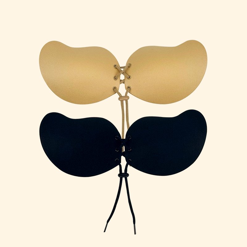 INVISFEEL powerful lifting adhesive push up bra creates perfect breast shape push up bra Tie rope chest patch