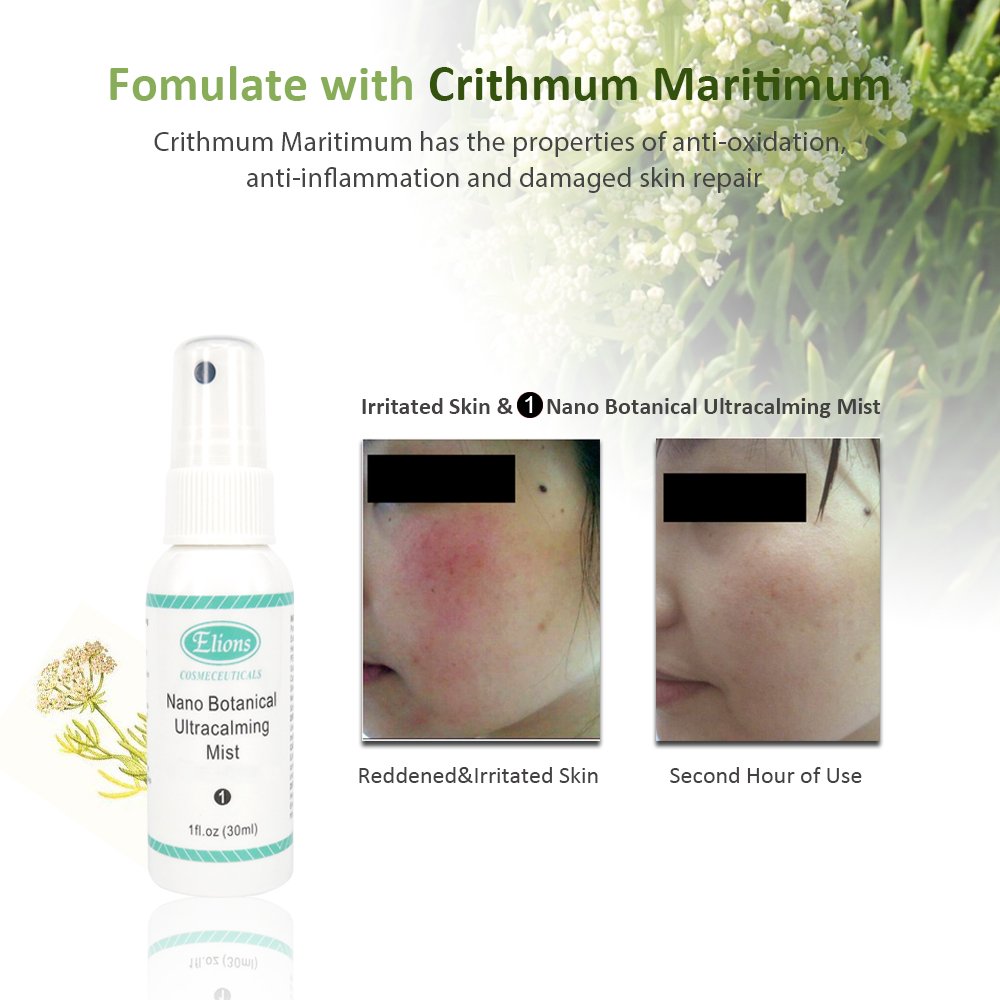 30ml Nano Botanical Whitening Facial Spray Ultracalming Mist Sensitive Skin Postoperative Recovery Liquid Form Aging Skin OEM